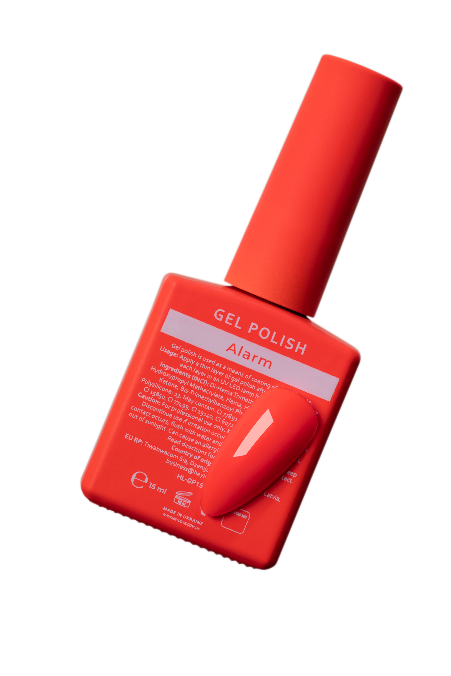 HEYLOVE. Gel Polish, ALARM, 15 ml