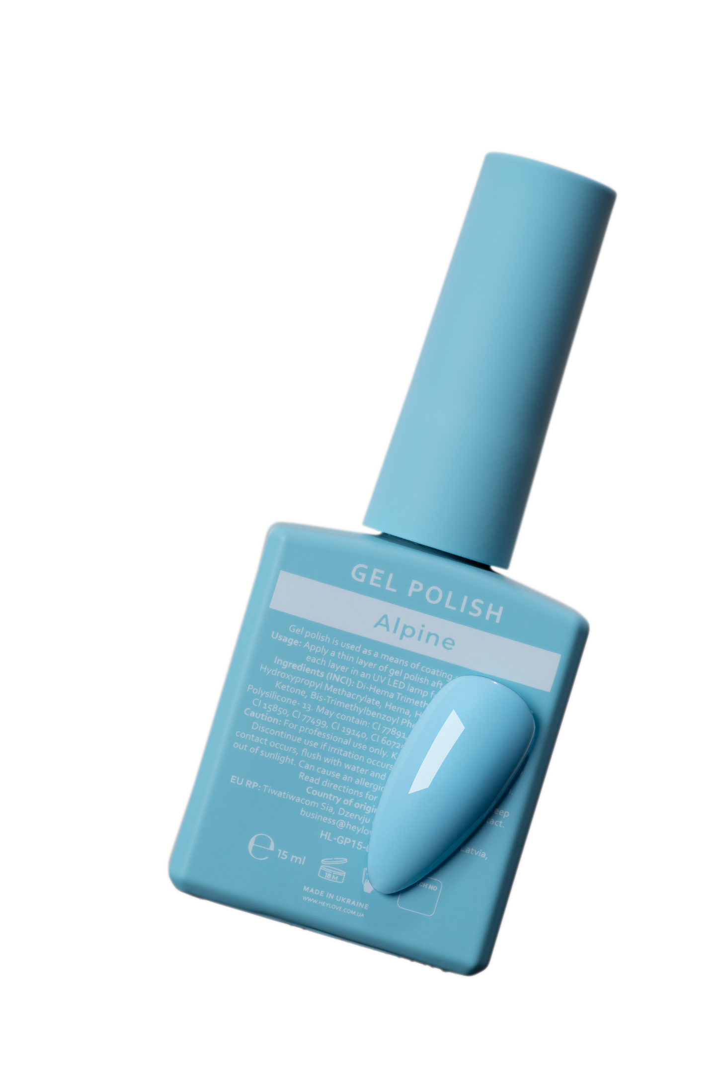 HEYLOVE. Gel Polish, ALPINE, 15 ml