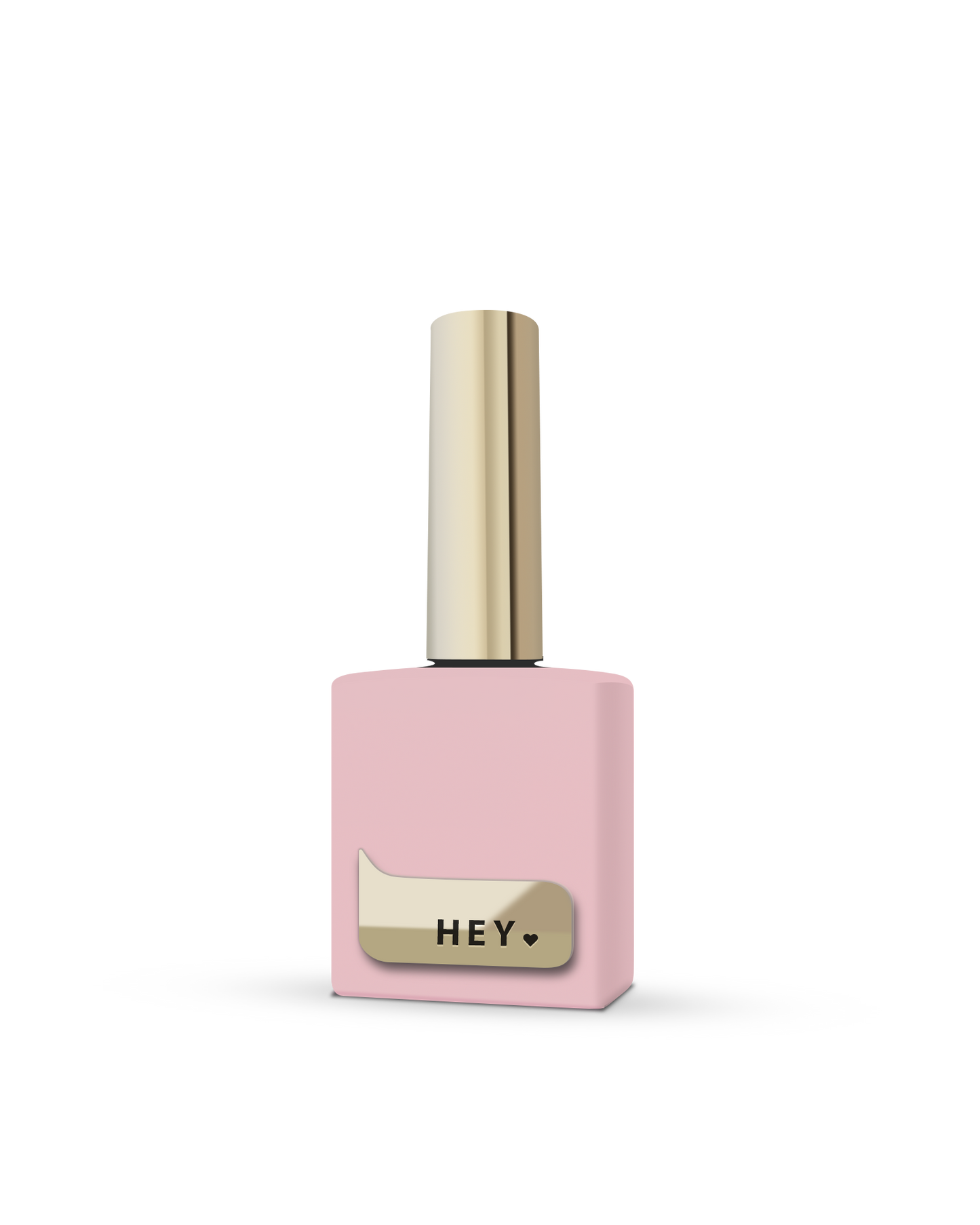 HEYLOVE. BB Top Coat, Melted Milk, 15 ml, putekļaini rozā virskārta bez lipīga slāņa