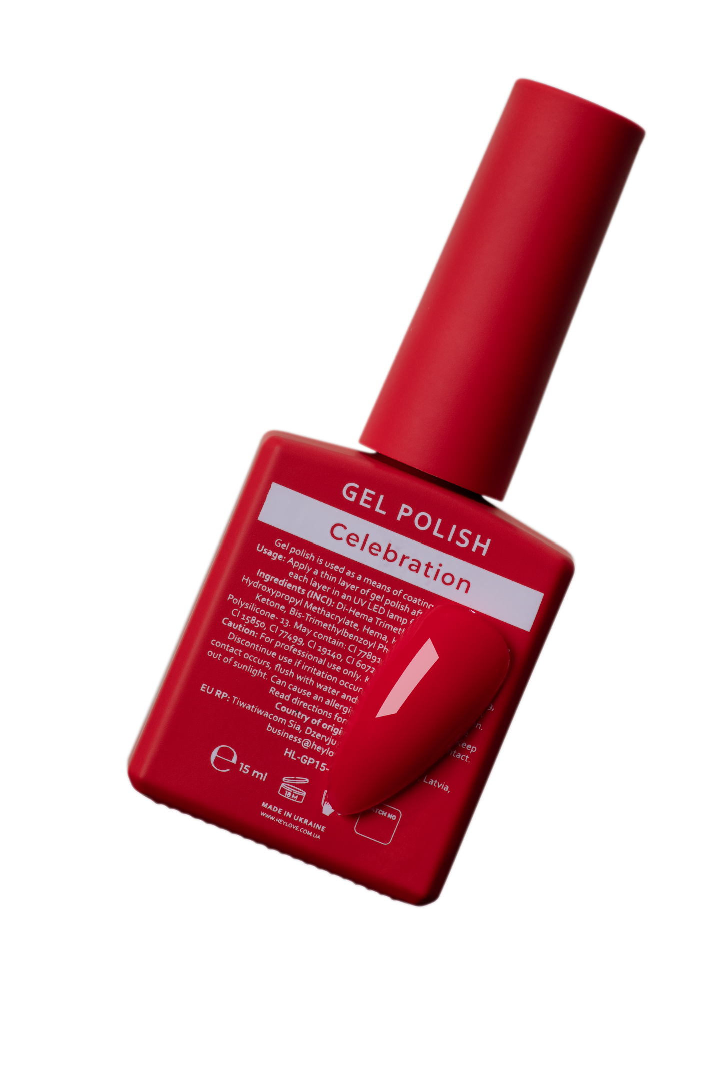 HEYLOVE. Gel Polish, CELEBRATION, 15 ml