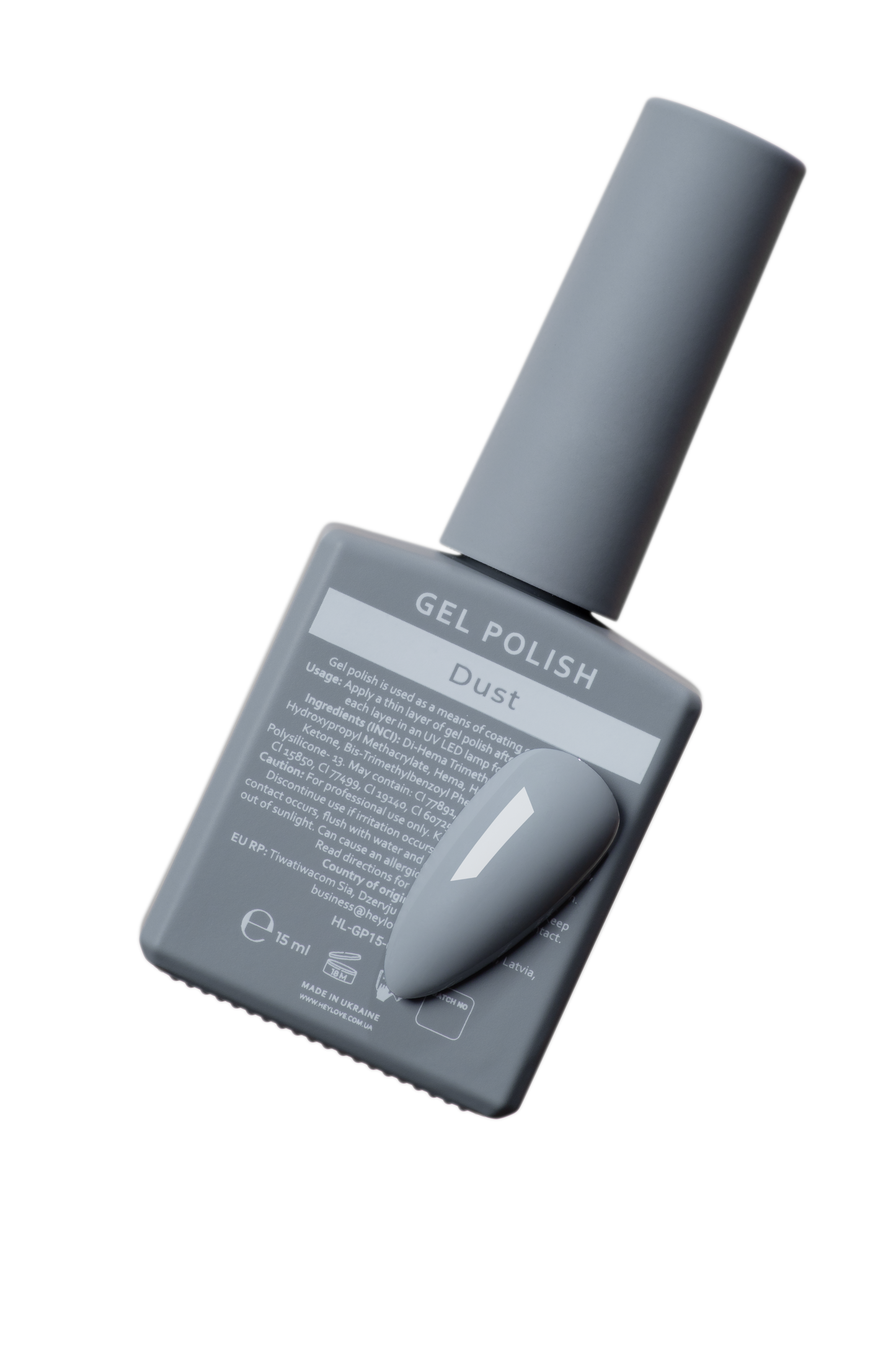 HEYLOVE. Gel Polish, DUST, 15 ml