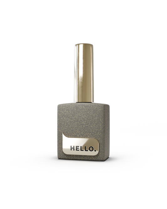 HEYLOVE Gold Flakes Glossy Top, 15 ml, No Sticky