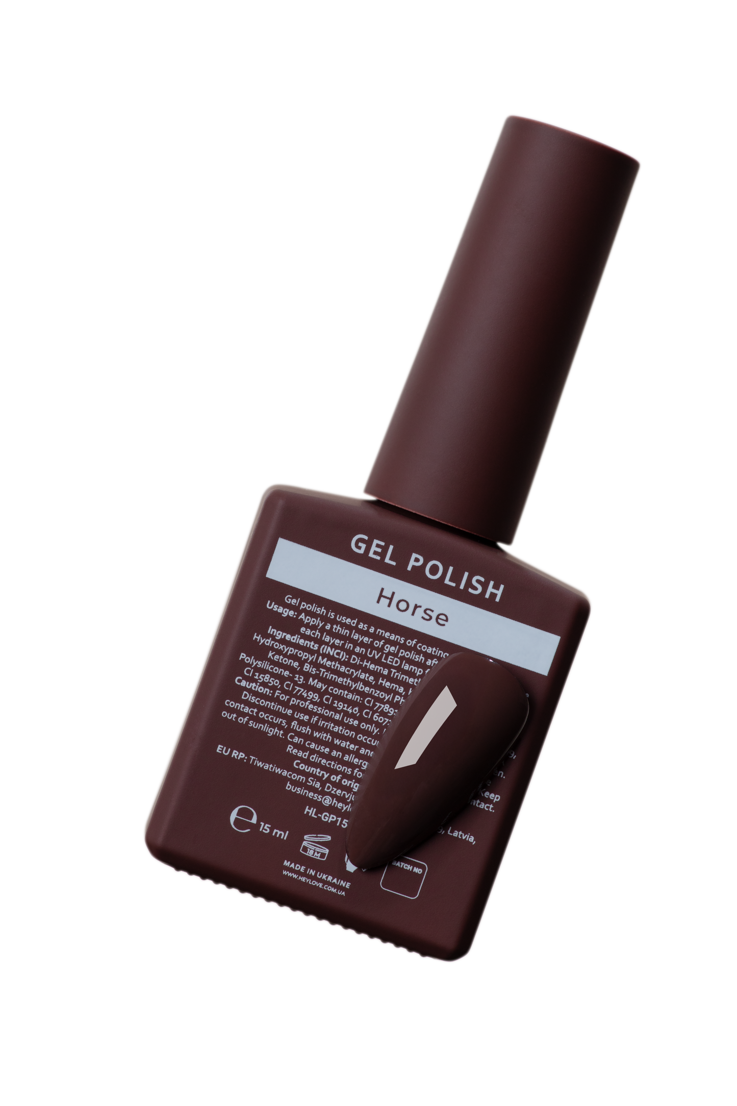 HEYLOVE. Gel Polish, HORSE, 15 ml