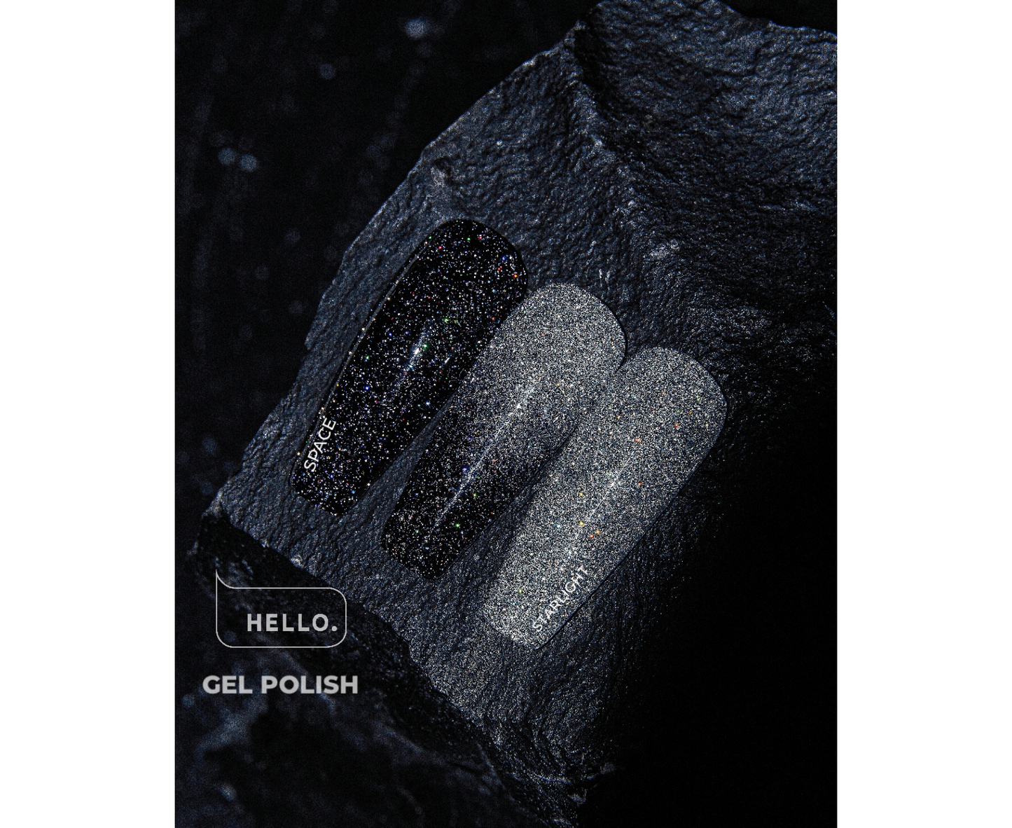HELLO. Reflective Gel Polish, SPACE, 15 ml