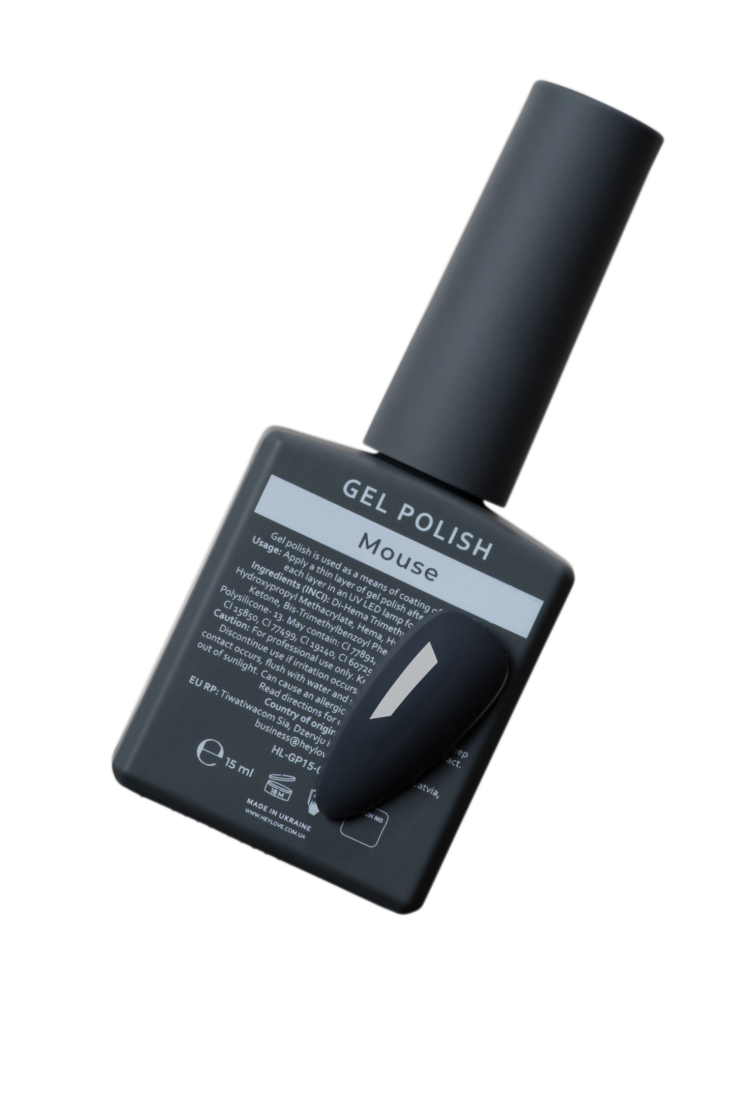 HEYLOVE. Gel Polish, MOUSE, 15 ml
