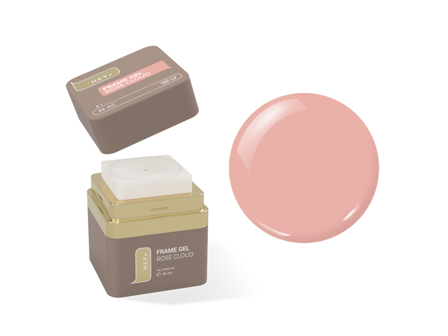 HEYLOVE. Frame Gel, ROSE CLOUD, 30 ml