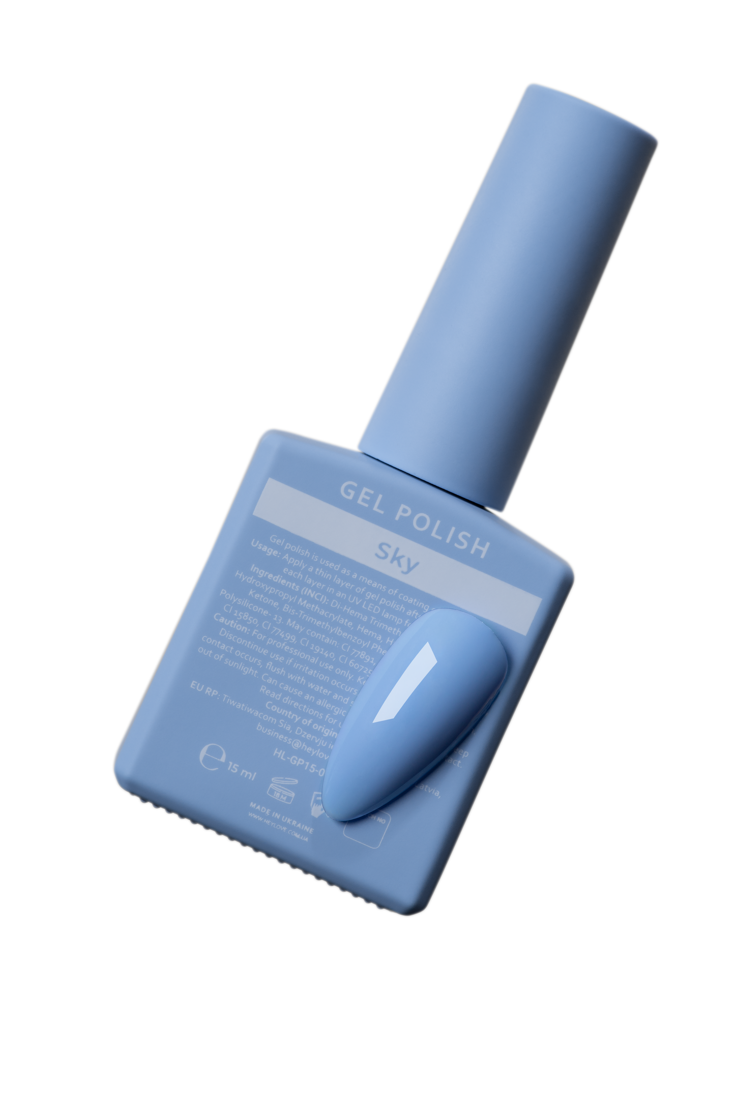 HEYLOVE. Gel Polish, SKY, 15 ml