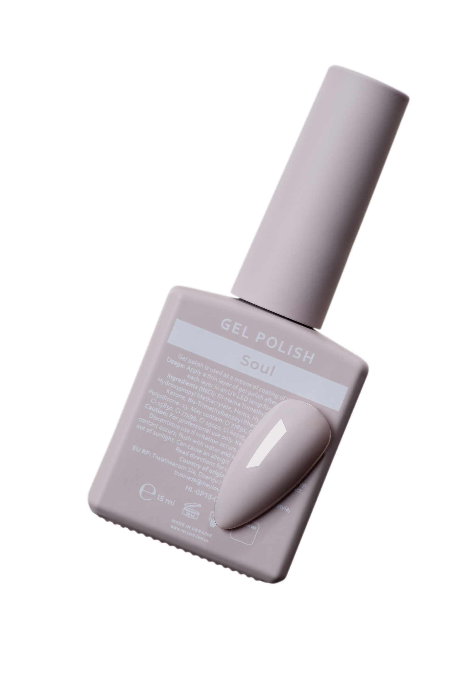 HEYLOVE. Gel Polish, SOUL, 15 ml