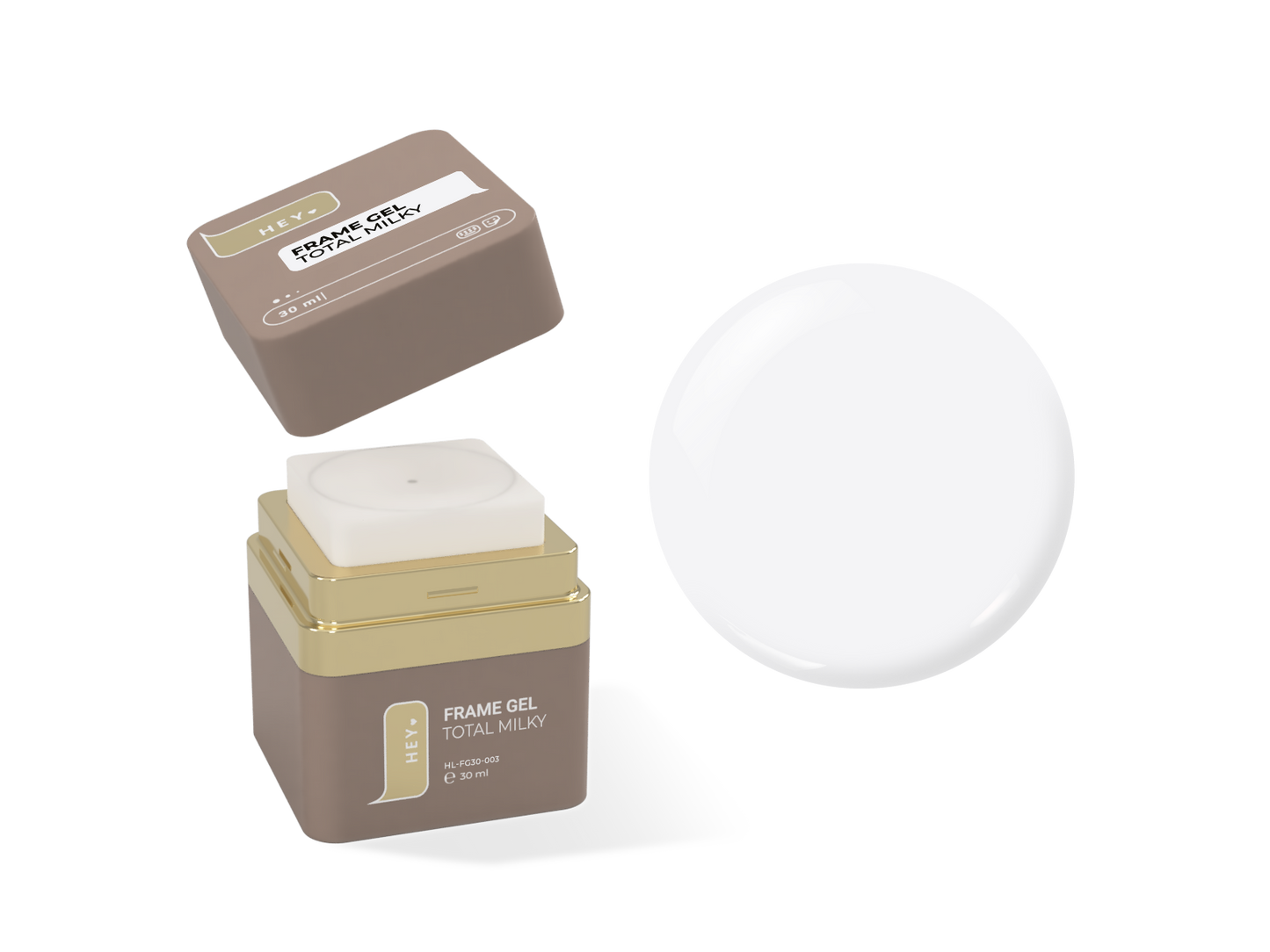HEYLOVE. Frame Gel, TOTAL MILKY, 30 ml