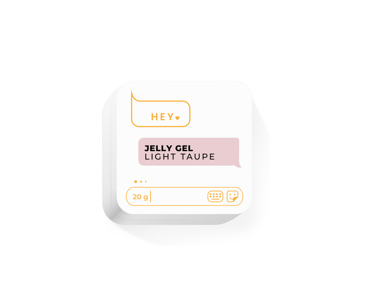 HEYLOVE Jelly Gel, LIGHT TAUPE, 20 g