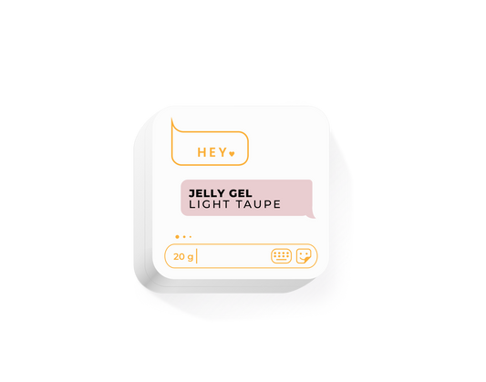 HEYLOVE Jelly Gel, LIGHT TAUPE, 20 g