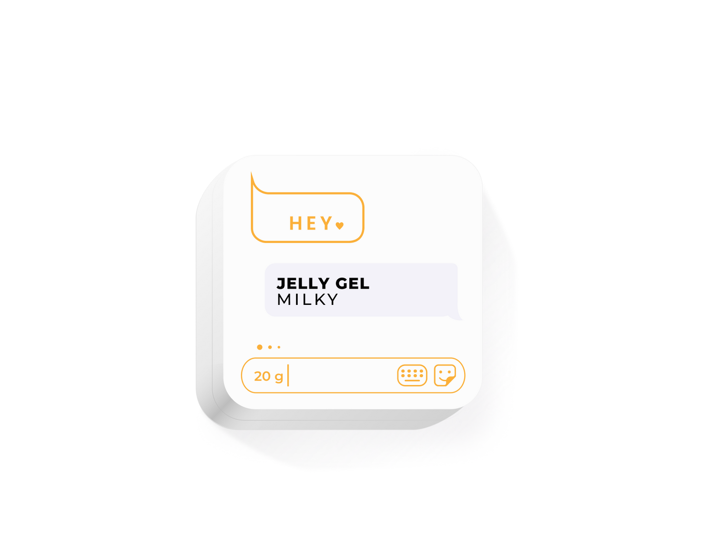 HEYLOVE Jelly Gel, MILKY, 20 g