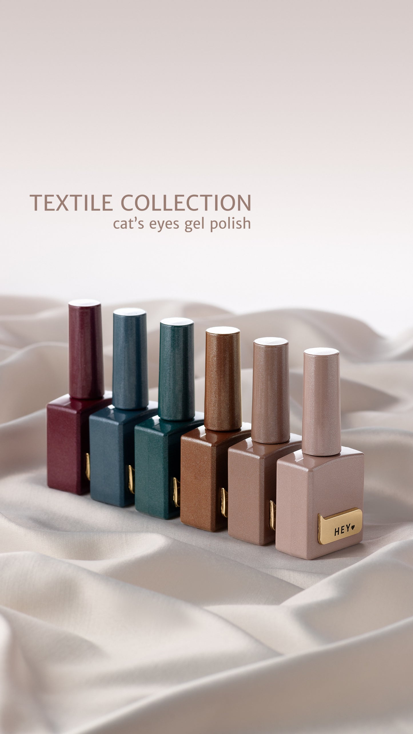 HEYLOVE. Cat's Eye Gel Polish, Twill, 15 ml