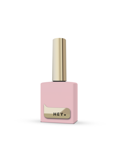 HEYLOVE. BB Top Coat, Melted Milk, 15 ml, putekļaini rozā virskārta bez lipīga slāņa