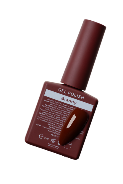 HEYLOVE. Gel Polish, BRANDY, 15 ml