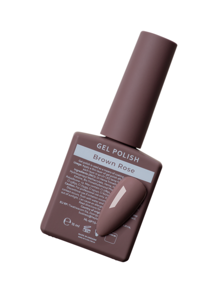 HEYLOVE. Gel Polish, BROWN ROSE, 15 ml