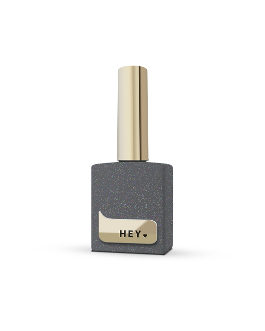 HEYLOVE. Coin Matte Top coat, Silver & Gold, 15 ml