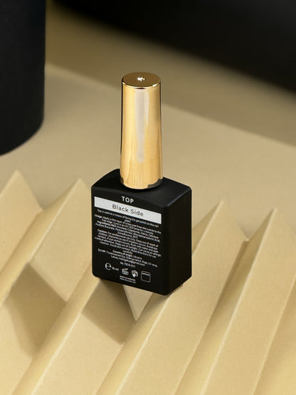HEYLOVE. Top coat, Black Side, 15 ml, No Sticky