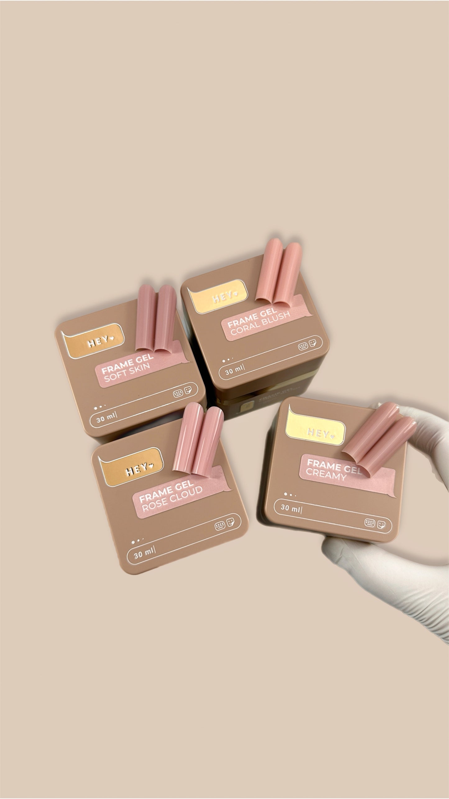 HEYLOVE. Frame Gel, CREAMY, 30 ml