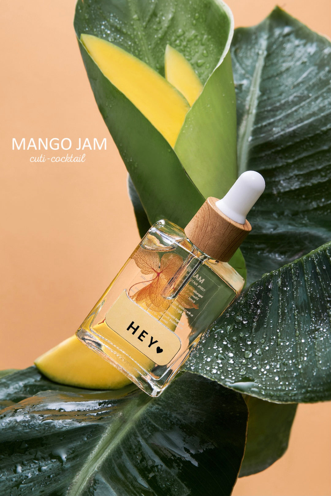 HEYLOVE Cuti-Cocktail, Mango Jam, 30 ml, Kokteilis kutikulai