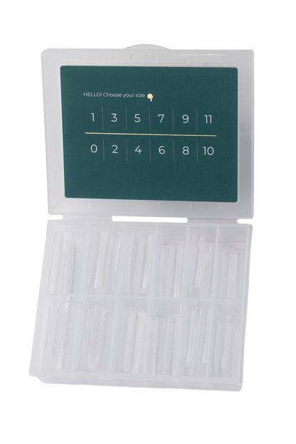 HEYLOVE Top nail forms, Square, 120pc