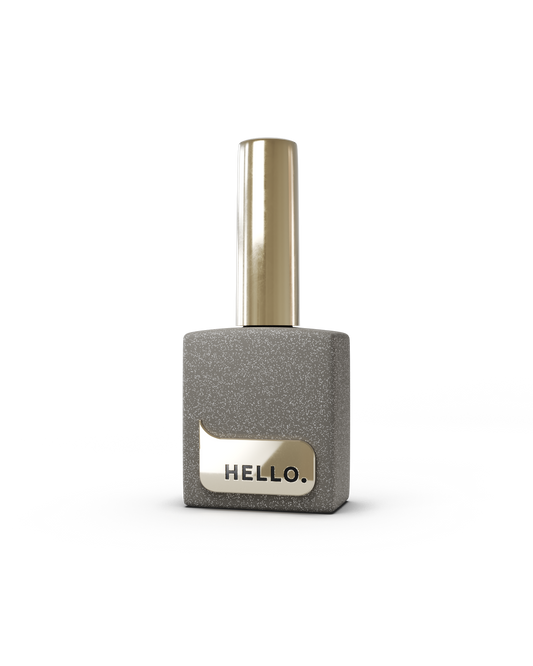 HEYLOVE Silver Flakes Matte Top, 15 ml, No Sticky