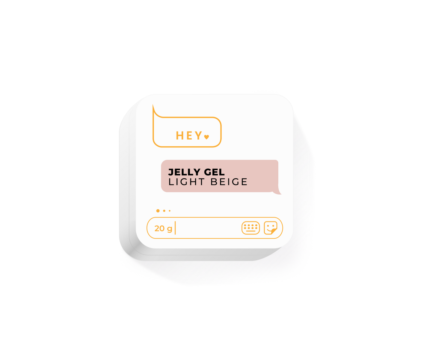 HEYLOVE Jelly Gel, LIGHT BEIGE, 20 g