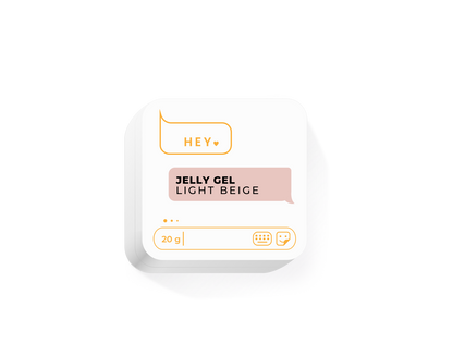 HEYLOVE Jelly Gel, LIGHT BEIGE, 20 g