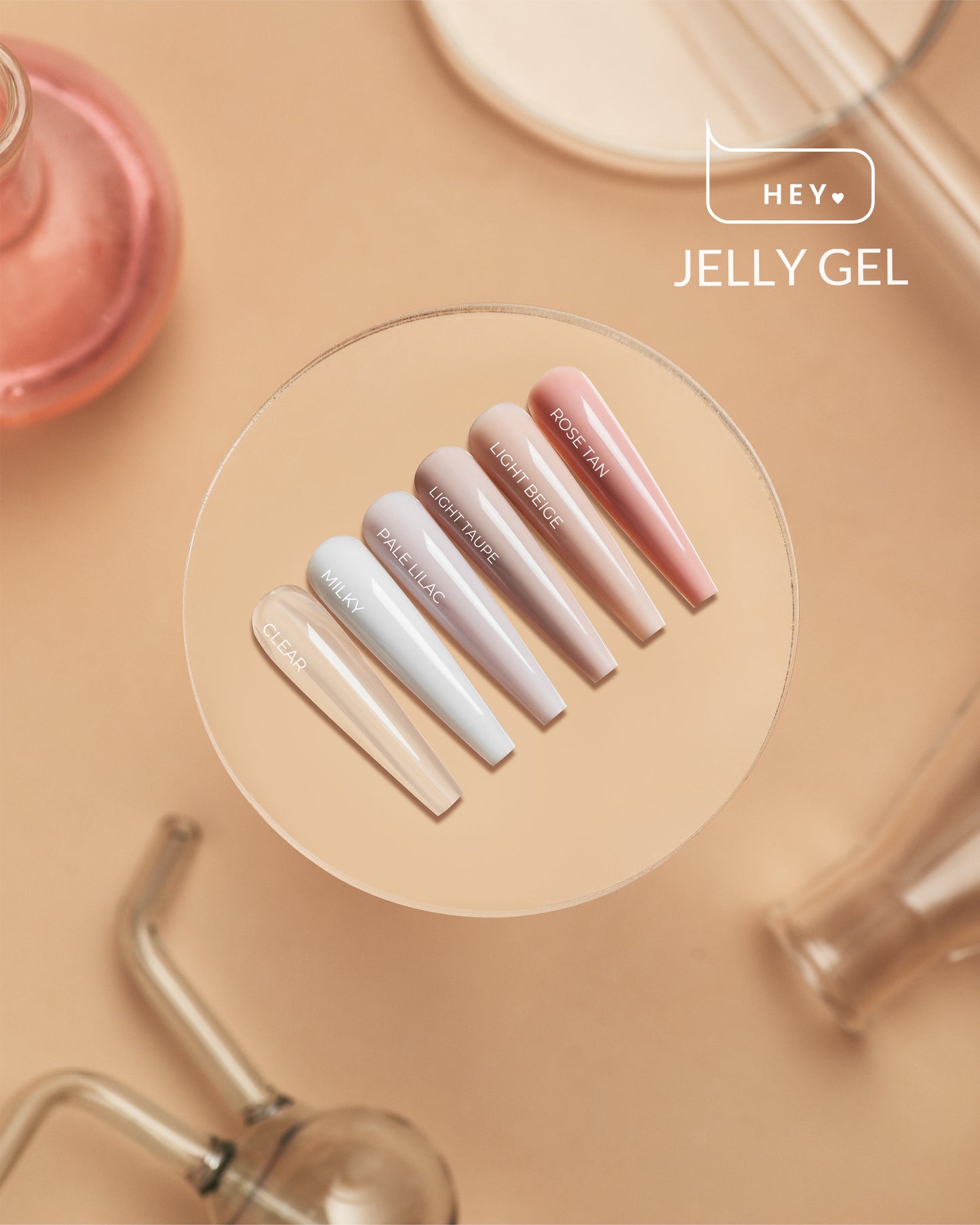 HEYLOVE Jelly Gel, LIGHT BEIGE, 20 g