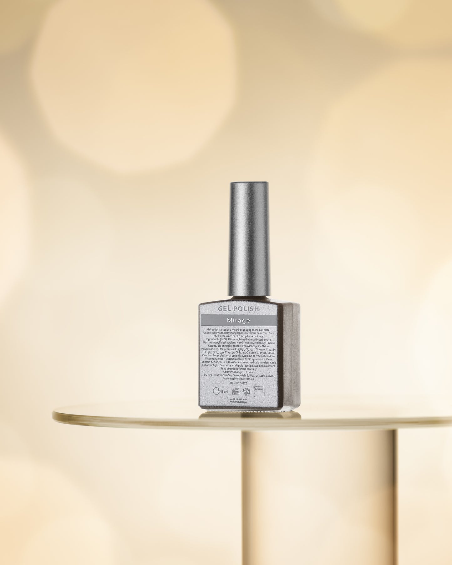 HEYLOVE. Cat's Eye Gel Polish, Mirage, 15 ml